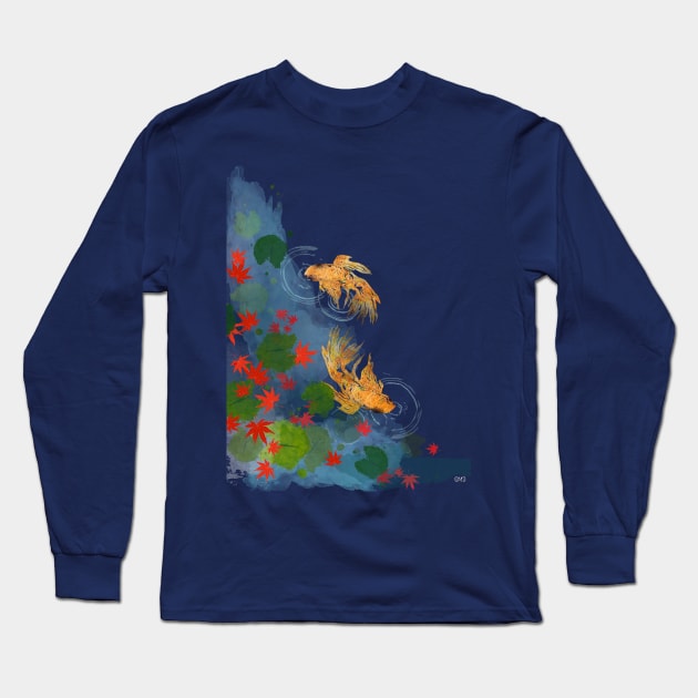 Momiji Pond Long Sleeve T-Shirt by ColourMoiChic